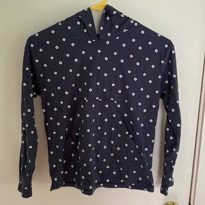 Tea Collection long sleeve T-shirt hoodie size 12